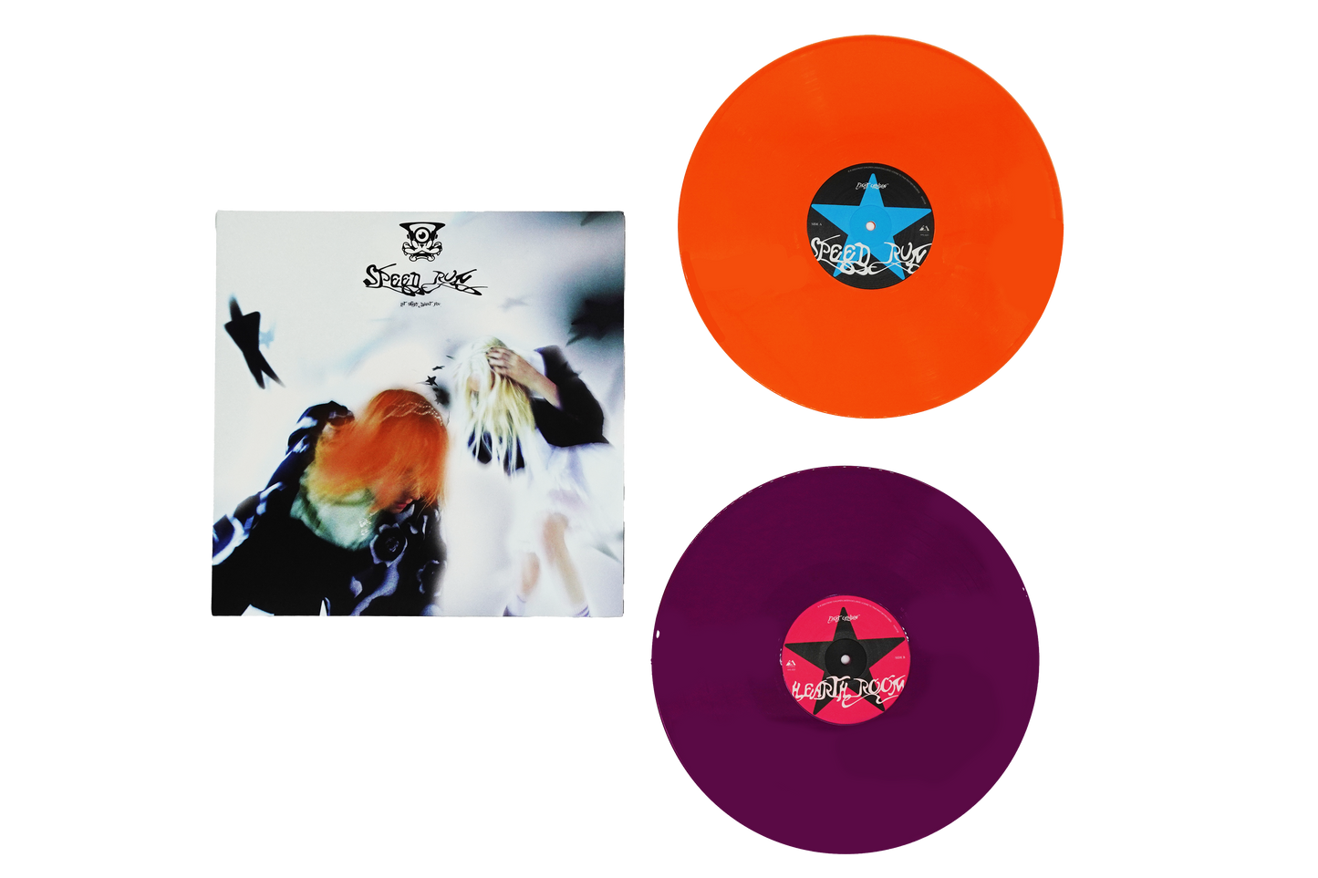 Speed Run/Hearth Room (Tangerine Orange & Orchid Purple) LP