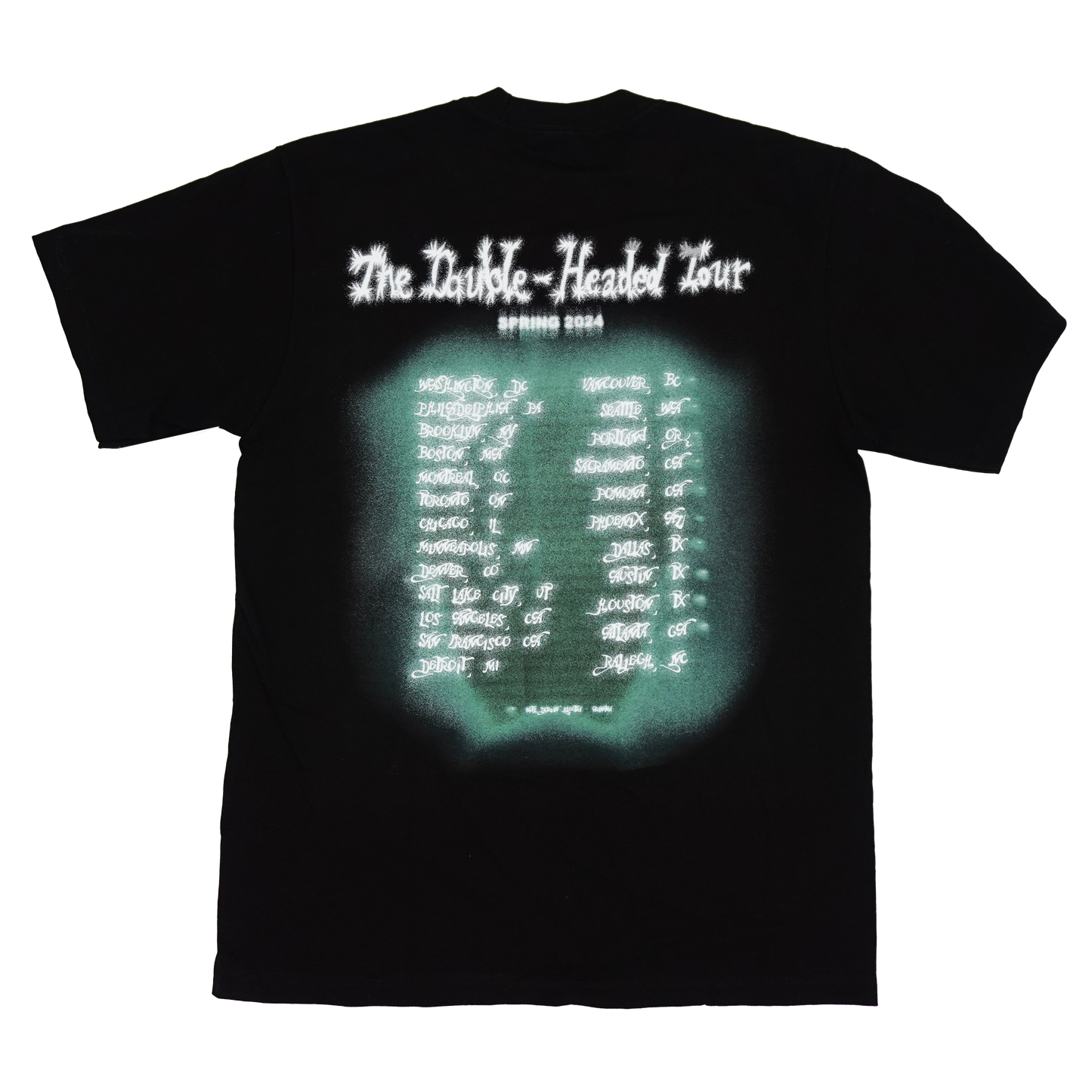 The Double Headed Tour Spring 2024 Tee (Black)